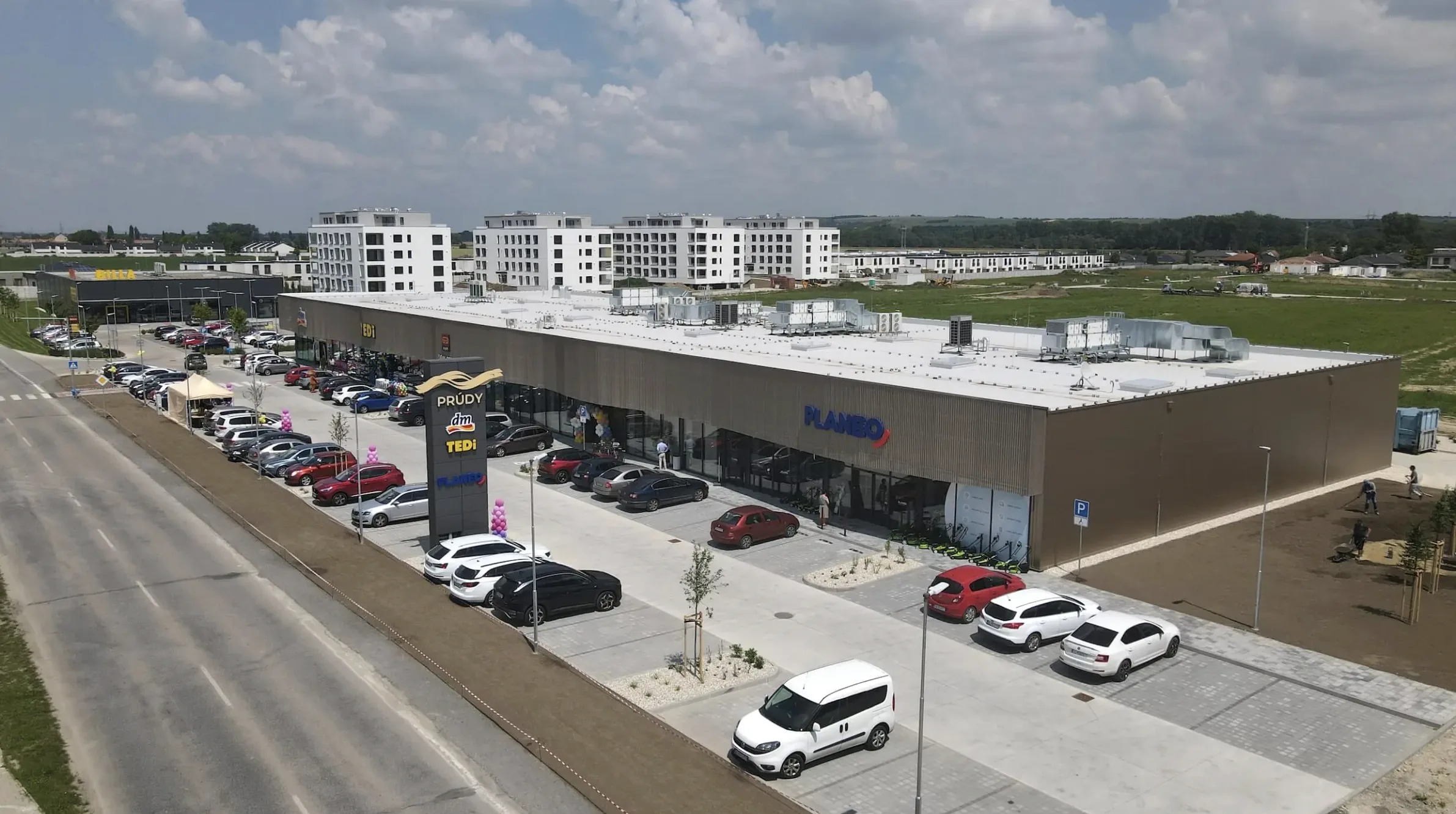 Nákupné centrum Prúdy — vizualizácia