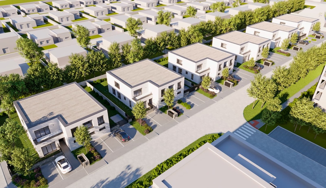Nadčasová architektúra — Viladomy Púpavová
